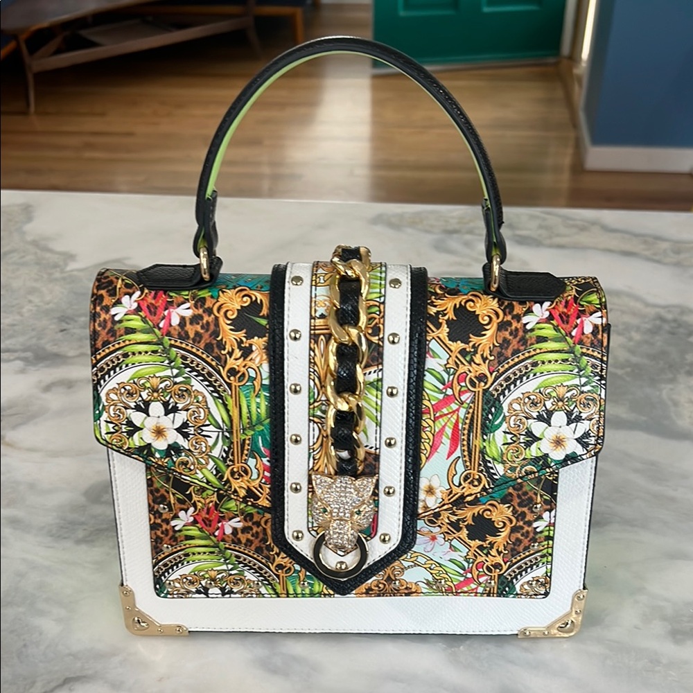 Floral Print Women's Bag